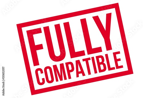 Fully Compatible rubber stamp