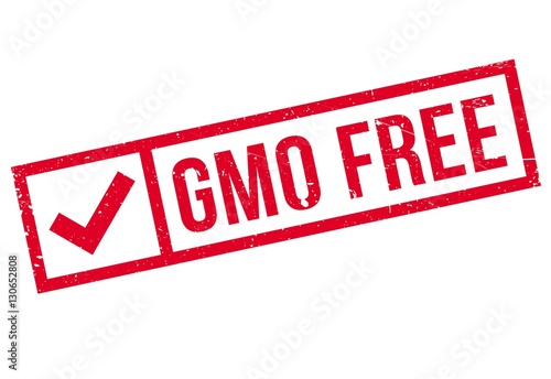 Gmo Free rubber stamp