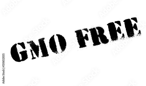 Gmo Free rubber stamp