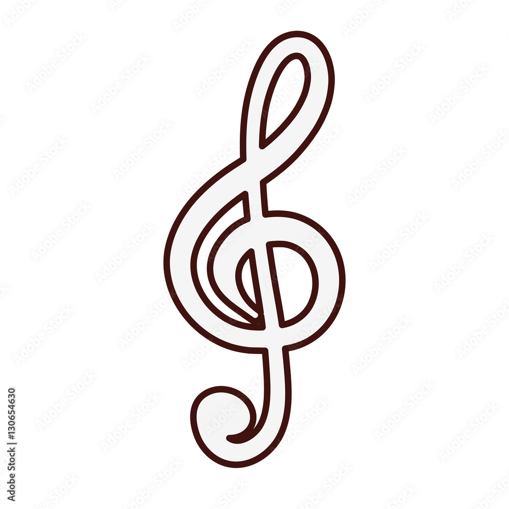 musical note icon image vector illustration design musical note icon image vector illustration design