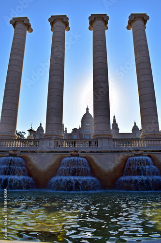 Fuentes de Montjuic Barcelona photo