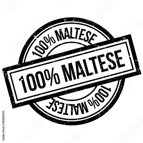 100 percent maltese rubber stamp. Grunge design with dust scratches. Effects can be easily removed for a clean, crisp look. Color is easily changed.