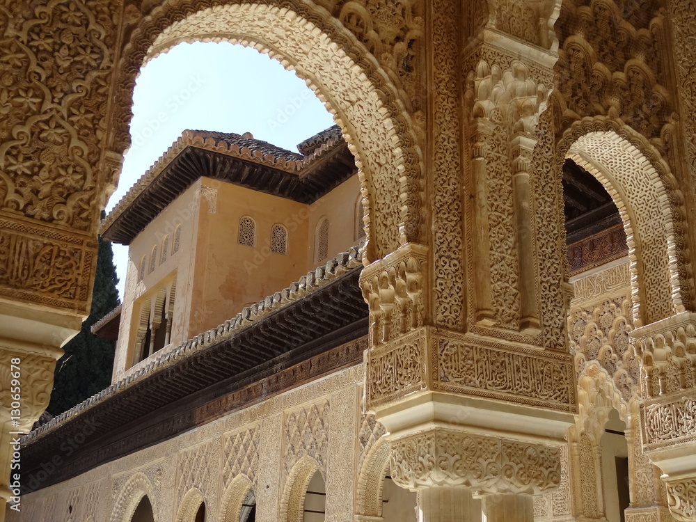 Palacios Nazarios, Alhambra. Granada, Spain.