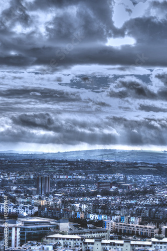 Clouds over Bristol HDR
