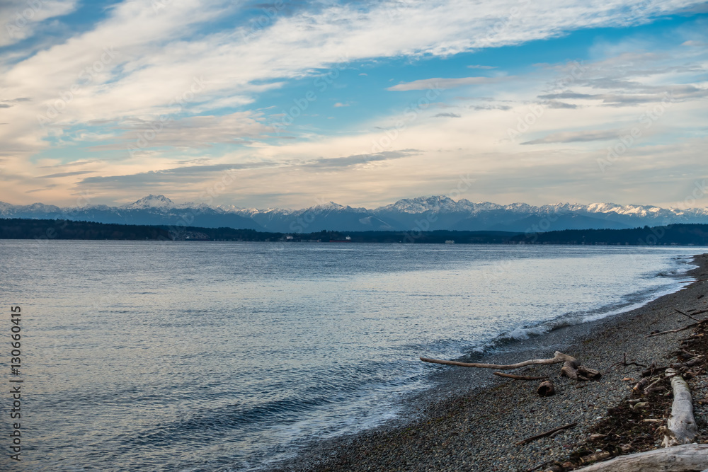 Olympic Mountains Landscape 4