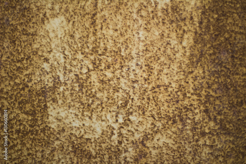 texture of metal wall with rust gold color,