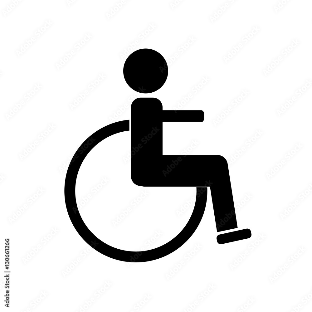 Icon disabled black on white background Icon disabled black on white background