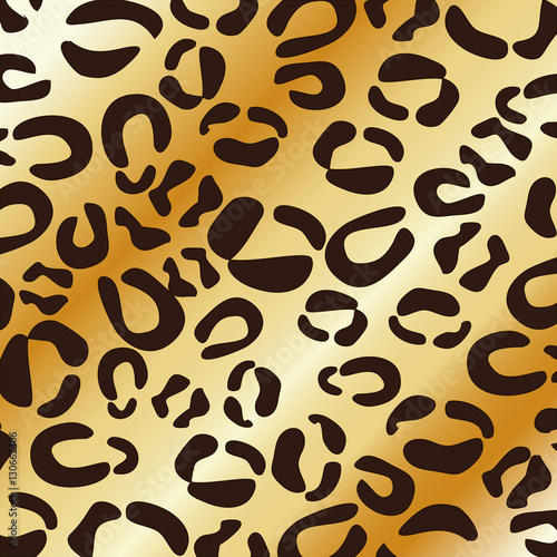 leopard animal print pattern image vector illustration design 