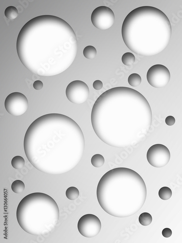 Abstract holey surface