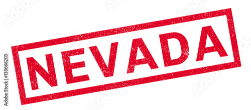 Nevada rubber stamp. Grunge design with dust scratches. Effects can be easily removed for a clean, crisp look. Color is easily changed.
