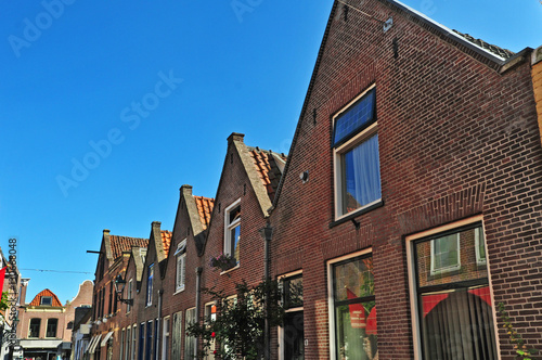 Case tradizionali di Alkmaar, Olanda - Paesi Bassi