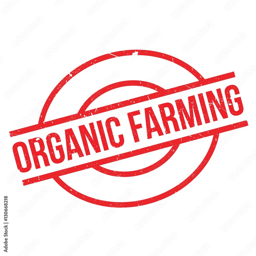 Organic farming rubber stamp. Grunge design with dust scratches. Effects can be easily removed for a clean, crisp look. Color is easily changed. Organic farming rubber stamp. Grunge design with dust scratches. Effects can be easily removed for a clean, crisp look. Color is easily changed.