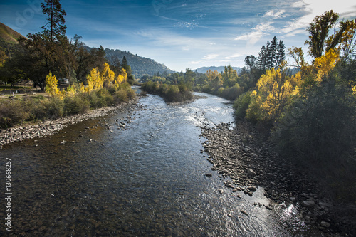 South Fork American River in Fall, Coloma photo