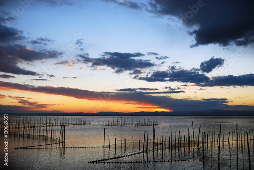 Atardecer en la Albufera