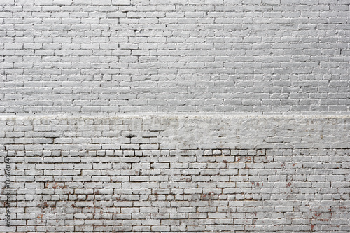 White silver brick wall texture background