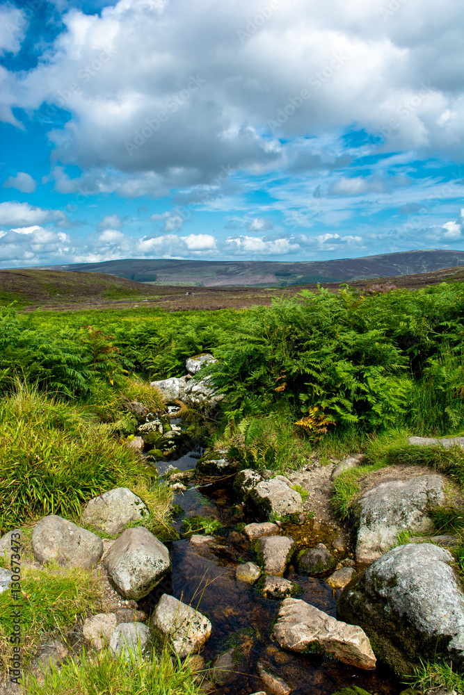 Wicklow Mountains bei Dublin in Irland Wicklow Mountains bei Dublin in Irland