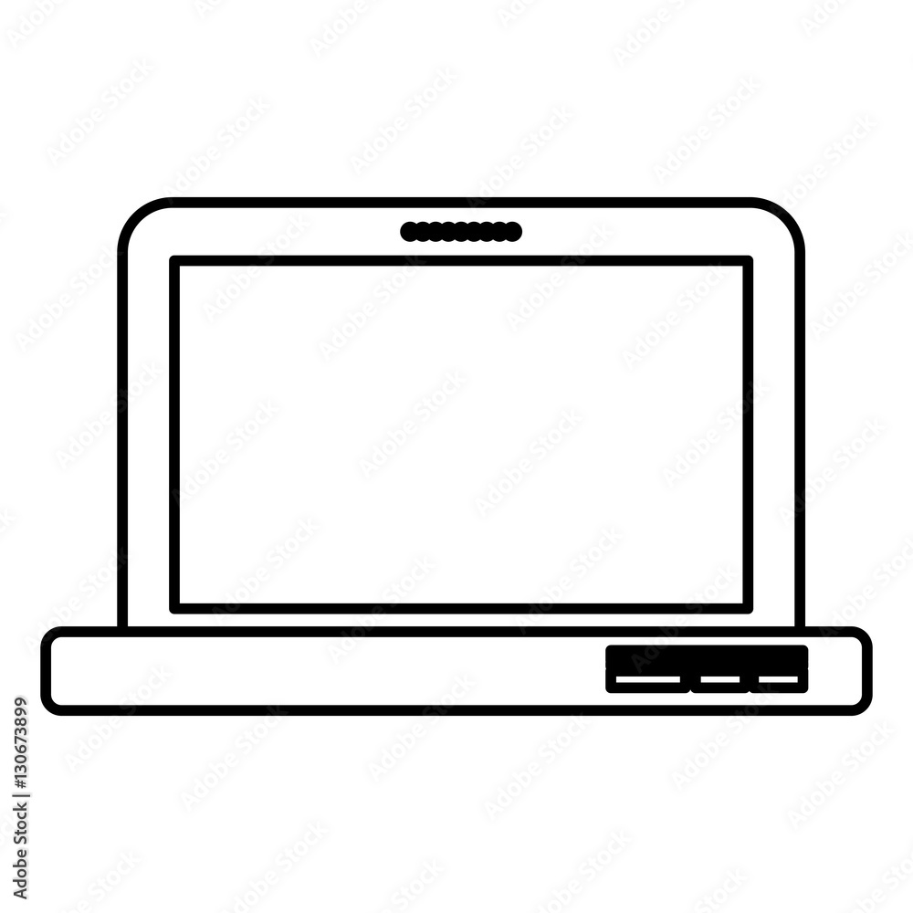 Laptop icon. Device gadget technology and electronic theme. Isolated design. Vector illustration Laptop icon. Device gadget technology and electronic theme. Isolated design. Vector illustration