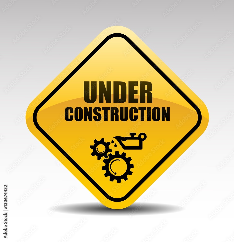 Obraz premium Under construction
