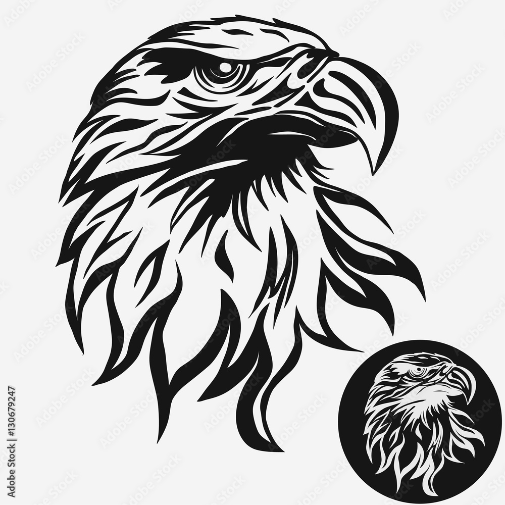 Eagle head logo vector Eagle head logo vector
