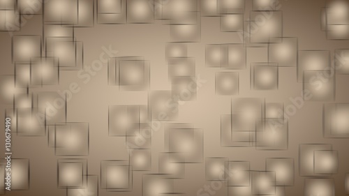 Abstract and geometric background with boxes