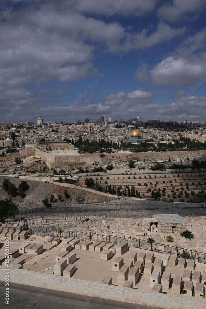 Obraz premium Monuments in Jerusalem