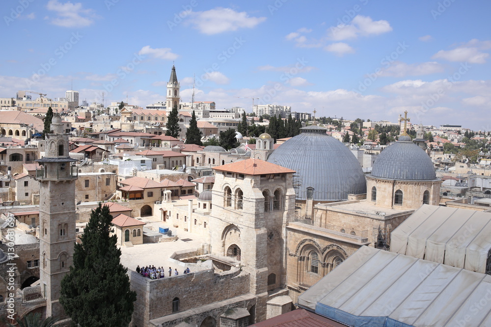Panoramic view on Jerusalem