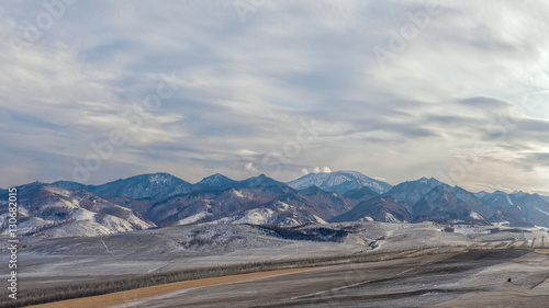 Landscapes in Siberia.