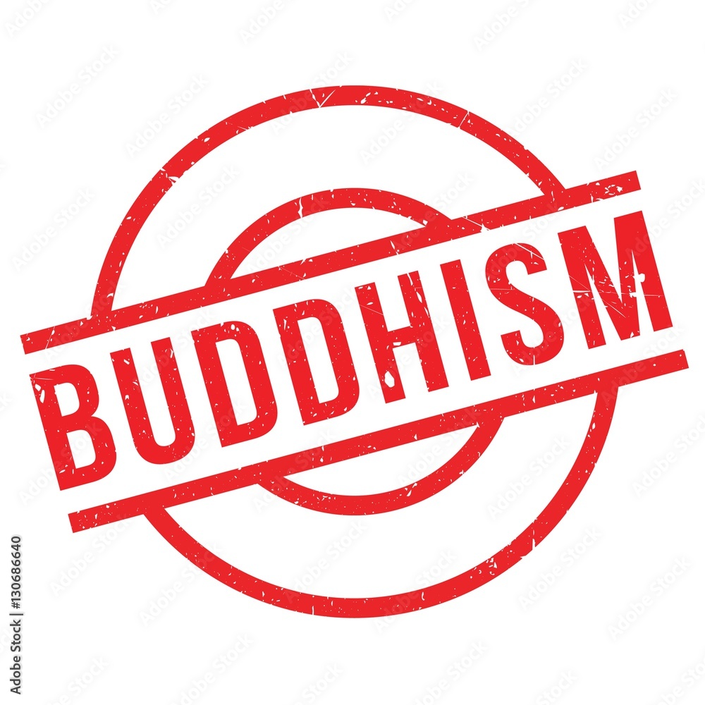 Buddhism rubber stamp. Grunge design with dust scratches. Effects can be easily removed for a clean, crisp look. Color is easily changed. Buddhism rubber stamp. Grunge design with dust scratches. Effects can be easily removed for a clean, crisp look. Color is easily changed.