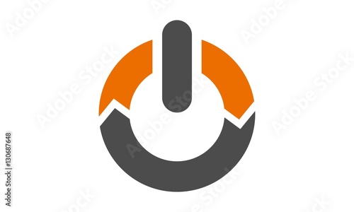 Power Button Business Success Solution