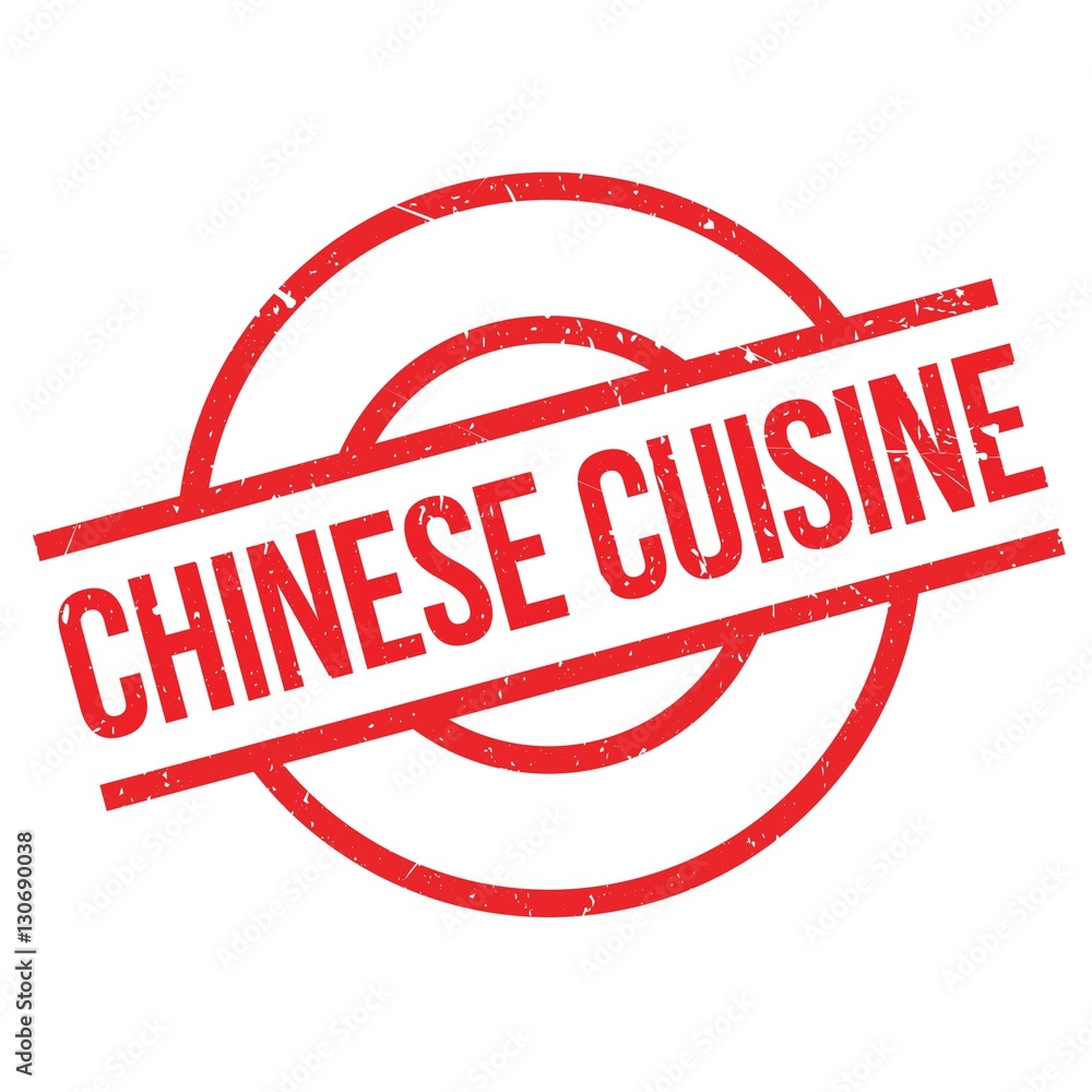 Chinese Cuisine rubber stamp. Grunge design with dust scratches. Effects can be easily removed for a clean, crisp look. Color is easily changed. Chinese Cuisine rubber stamp. Grunge design with dust scratches. Effects can be easily removed for a clean, crisp look. Color is easily changed.