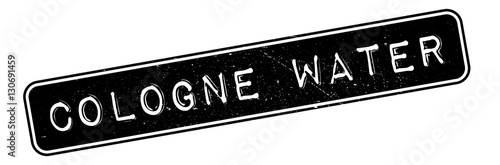 Cologne Water rubber stamp. Grunge design with dust scratches. Effects can be easily removed for a clean, crisp look. Color is easily changed.
