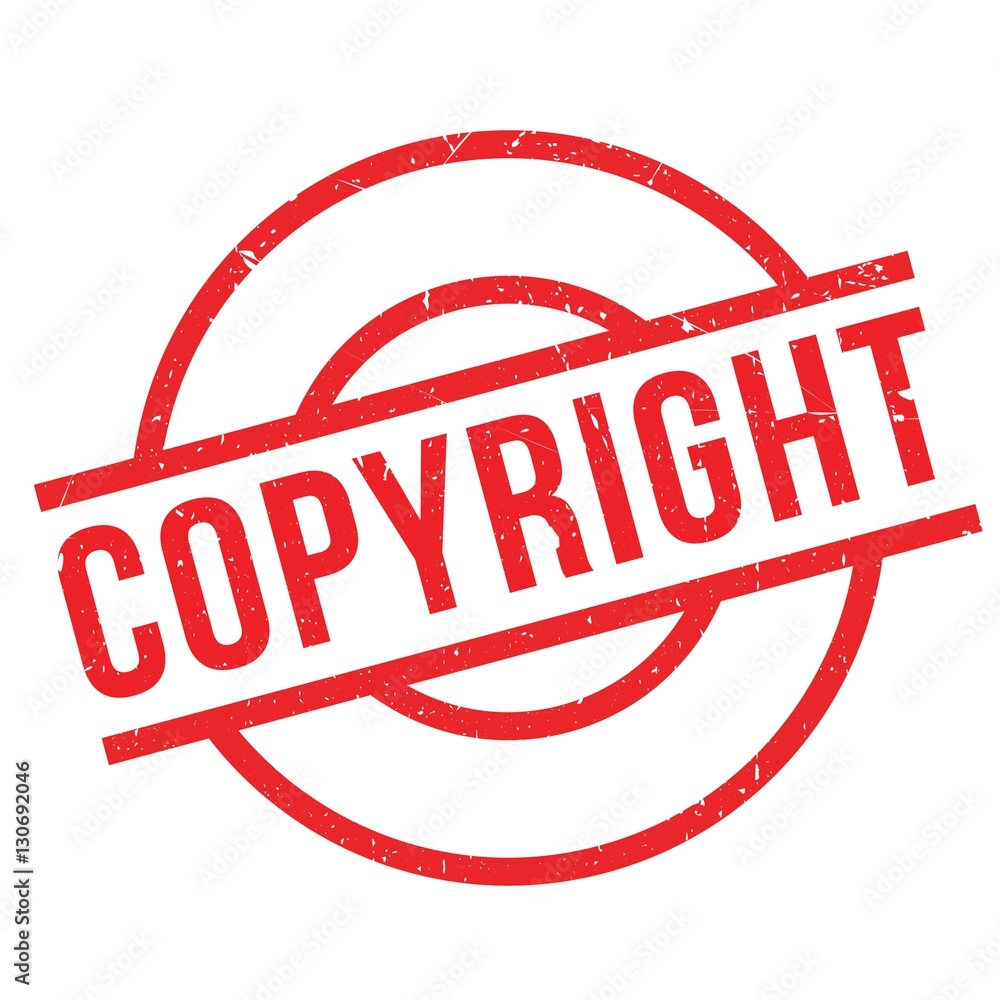 Copyright rubber stamp. Grunge design with dust scratches. Effects can be easily removed for a clean, crisp look. Color is easily changed. Copyright rubber stamp. Grunge design with dust scratches. Effects can be easily removed for a clean, crisp look. Color is easily changed.