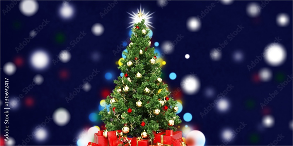 Christmas tree. Christmas tree.
