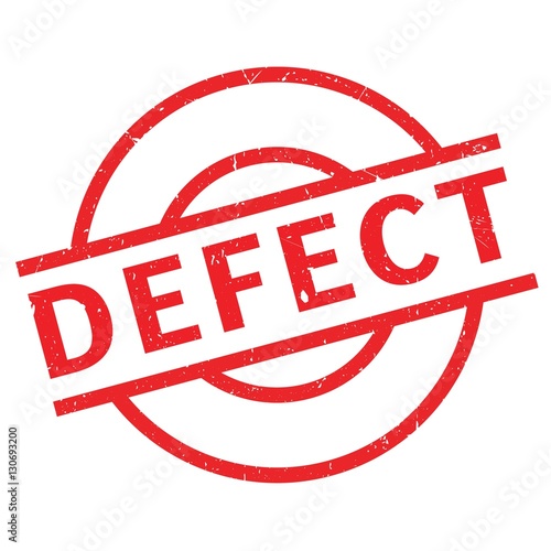 Defect rubber stamp. Grunge design with dust scratches. Effects can be easily removed for a clean, crisp look. Color is easily changed.