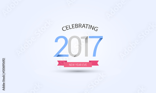 2017 New Year Celebration Logo Design
