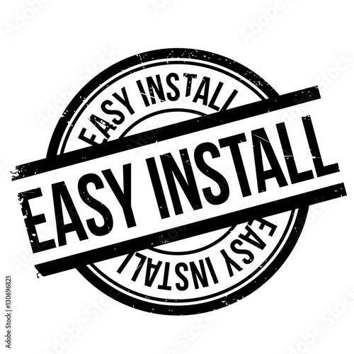 Easy install stamp. Grunge design with dust scratches. Effects can be easily removed for a clean, crisp look. Color is easily changed.