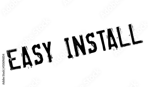 Easy install stamp. Grunge design with dust scratches. Effects can be easily removed for a clean, crisp look. Color is easily changed.
