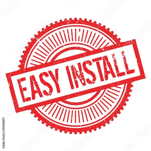 Easy install stamp. Grunge design with dust scratches. Effects can be easily removed for a clean, crisp look. Color is easily changed.