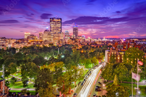 Boston Massachusetts Cityscape