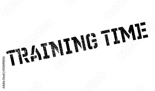 Training time stamp. Grunge design with dust scratches. Effects can be easily removed for a clean, crisp look. Color is easily changed.