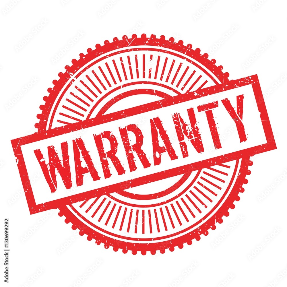 Warranty stamp. Grunge design with dust scratches. Effects can be easily removed for a clean, crisp look. Color is easily changed. Warranty stamp. Grunge design with dust scratches. Effects can be easily removed for a clean, crisp look. Color is easily changed.
