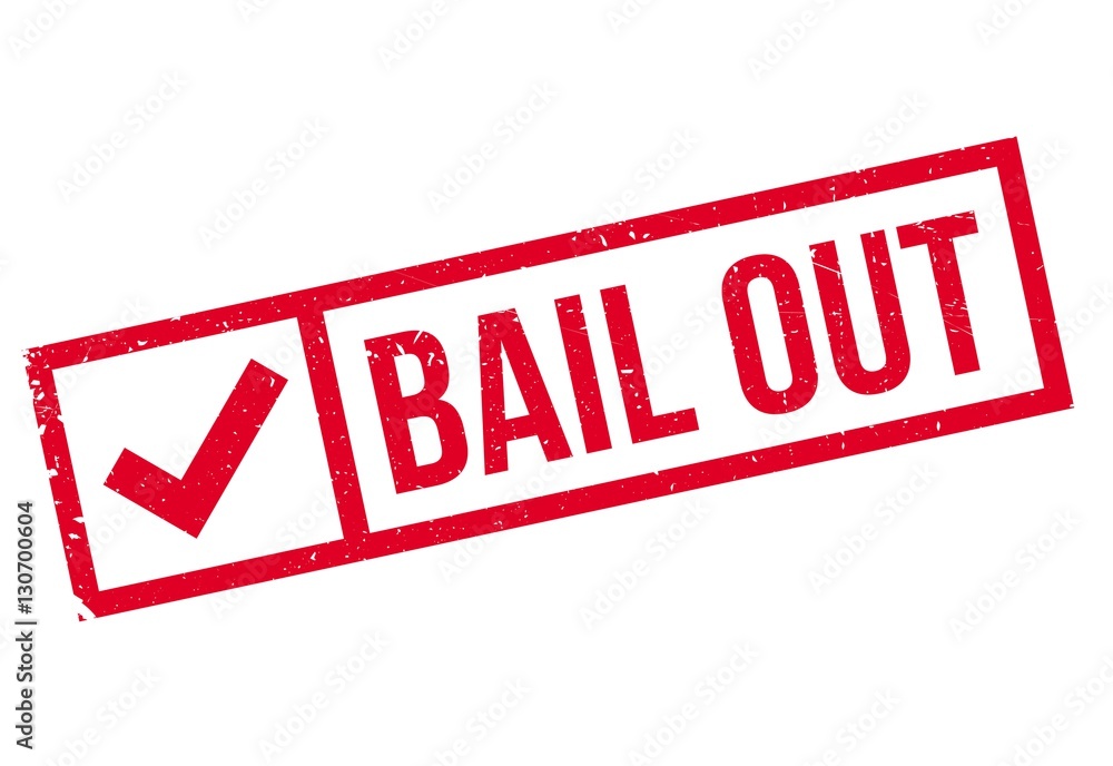 Bail out stamp. Grunge design with dust scratches. Effects can be easily removed for a clean, crisp look. Color is easily changed. Bail out stamp. Grunge design with dust scratches. Effects can be easily removed for a clean, crisp look. Color is easily changed.