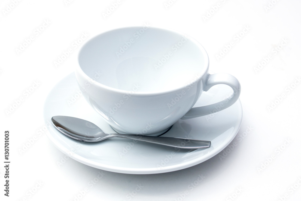 cup coffee isolated on white , on the table, coffee shop , brea cup coffee isolated on white , on the table, coffee shop , brea