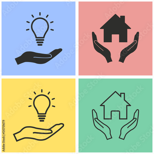 Donate icon set.