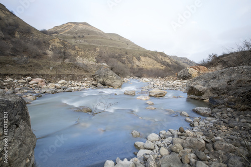 The river and mountains