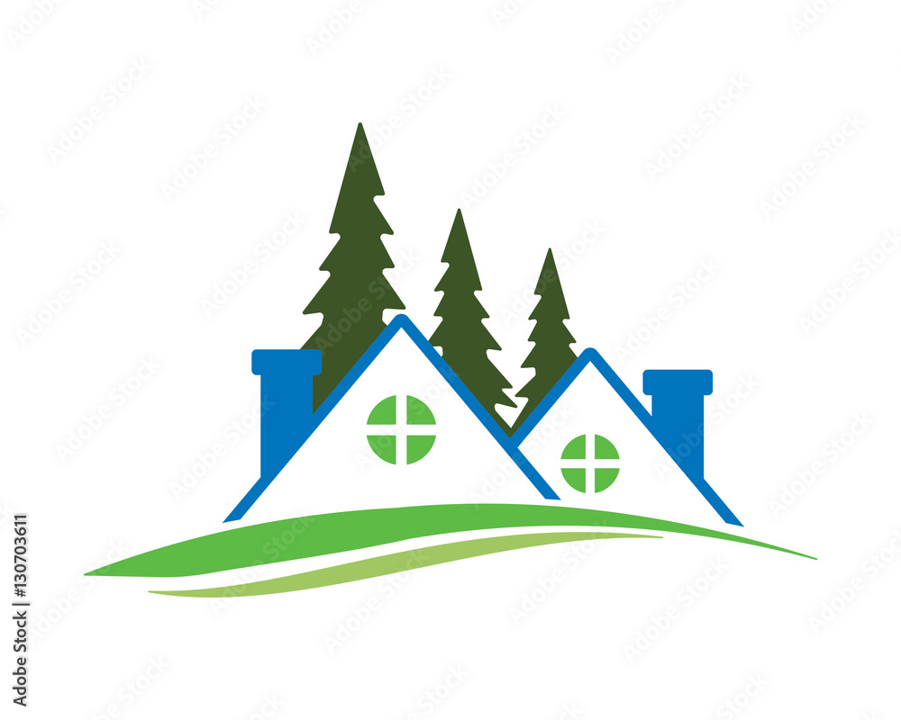 Obraz premium roof house icon