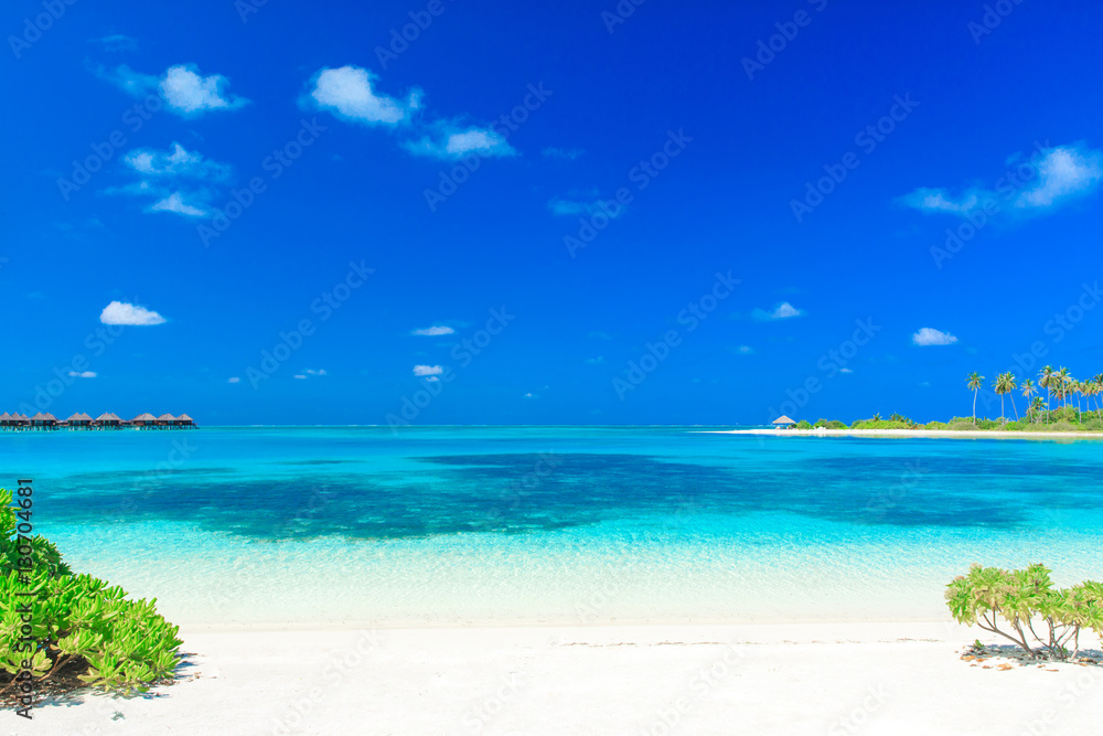 tropical beach in Maldives