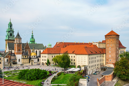 View of Wawel castle