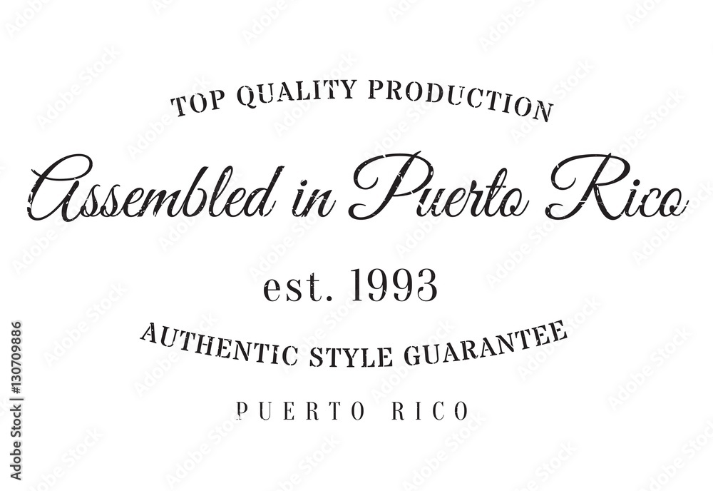 Assembled in Puerto Rico rubber stamp. Grunge design with dust scratches. Effects can be easily removed for a clean, crisp look. Color is easily changed. Assembled in Puerto Rico rubber stamp. Grunge design with dust scratches. Effects can be easily removed for a clean, crisp look. Color is easily changed.
