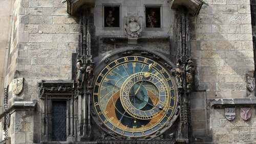 Prague Astronomical Clock (Orloj) in the Old Town of Prague